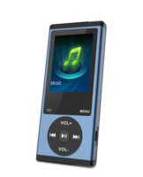 Reproductor MP4 con carga micro-USB, grabadora de voz, libro electrónico y radio FM