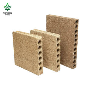 <span class=keywords><strong>Tablero</strong></span> de <span class=keywords><strong>Aglomerado</strong></span> Tubular Resistente al Agua y al Fuego, con Núcleo Hueco, Acabado E1/E2, Diseño Moderno para Uso en Núcleos de Puertas - Product Image 1