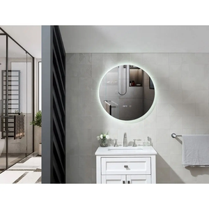 Venta caliente Dimmer Touch Switch Sensor Gran Espejo de baño Led Espejo inteligente con pantalla de temperatura - Product Image 3