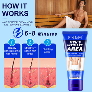 Crème dépilatoire <span class=keywords><strong>pour</strong></span> hommes ELAIMEI, crème dépilatoire indolore et rapide <span class=keywords><strong>pour</strong></span> les bras, les aisselles, la poitrine, le dos, les jambes, les zones intimes, crème dépilatoire <span class=keywords><strong>pour</strong></span> les zones privées - Product Image 2