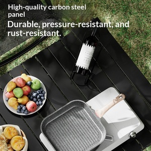 Wilderness Carbon Steel Outdoor Folding <b>Chair</b> <b>and</b> <b>Table</b> Set-Portable Camping & Picnic <b>Chair</b> with Balcony Supplies - Product Image 2