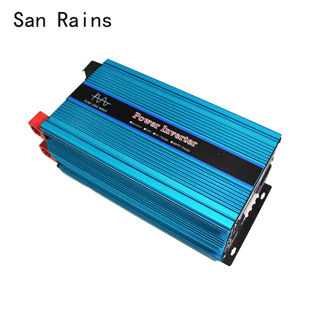 Factory Direct 5000W Digital Display Pure Sine Wave High Power Inverter Single Phase Output 48/60/72V to AC110V120V Surya Brand