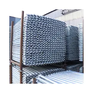 Pipa perancah penjualan terbaik bs1139 pipa baja galvanis pipa baja karbon pra-galvanis tabung perancah bulat pipa baja erw