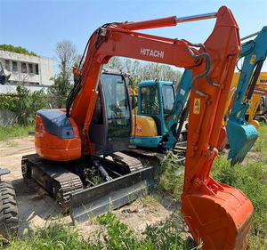Precio barato usado Hitachi Original Zx75u Hitachi Excavadora hidráulica Zaxis 75Us Japón excavadora usada en stock para la venta - Product Image 1