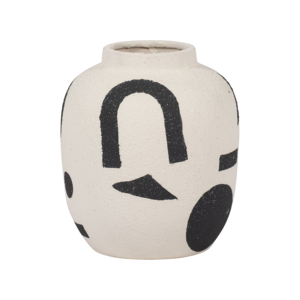 Vaso in ceramica con motivo originale, vaso decorativo per fiori, per soggiorno, camera da letto, ufficio. - Product Image 3