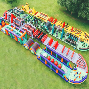 Người Lớn Inflatable 5K Obstacle Course Các Beast Tunnel Inflatable Người Lớn Thể Thao Trò Chơi 5K Inflatable Obstacle Course - Product Image 6