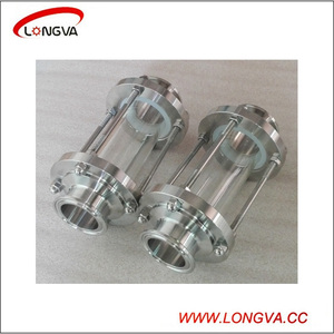 Vitre de contrôle sanitaire en acier inoxydable 304 304L 316L pour les industries pharmaceutiques avec verre de quartz borosilicaté de haute qualité - Product Image 4