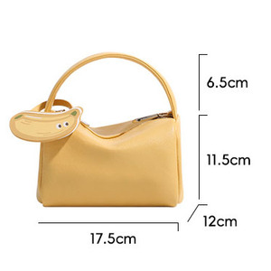 Nouvelle mode grands sacs à main fourre-tout souples pour femmes sac à bandoulière <span class=keywords><strong>banane</strong></span> mignon dames sac pratique sous les bras boîte à lunch sacs à main de navettage - Product Image 6