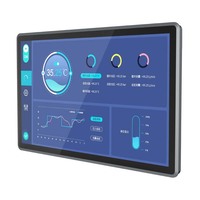 Ordenador Industrial Táctil con Pantalla Abierta, Resistente al Agua, Sin Ventilador, de 10.1-27 Pulgadas, Windows, 4+128 GB, WIFI, Precio al por Mayor