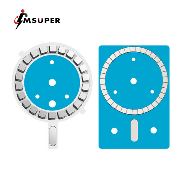 Strong N52H Magnet Ring for Wireless Charging Ultra-thin 0.4mm Magnetic Sticker for Phone Case Power Bank and Holder