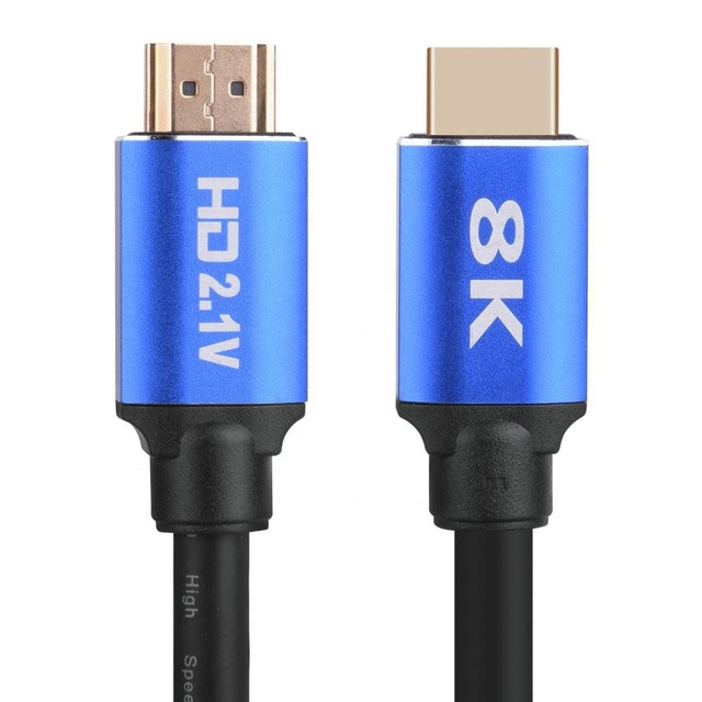 2023 Hot Selling 2.1 Version High Speed 48Gbps Support Dynamic HDR TDR Test 8k 60Hz 4K 120Hz 8 k HDMI Cable 1.5m 2m