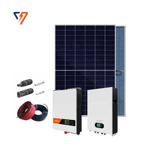 Complete Set 15KW Hybrid Solar Power System with <b>Battery</b> and <b>24V</b> for Home Use - Product Image 5