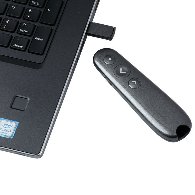 Tengxunda TB2670 Wireless ABS Material Laser Pointer with Page Turning & USB Functions Under 1mW Power Teaching Speech Tool