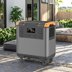 Outdoor Camping <b>Solar</b> Powerstation 220V Portable 3000W/5000W/2400W Charging <b>Generator</b> for Home Use Car Source T50 Pure Sine Wave - Product Image 1