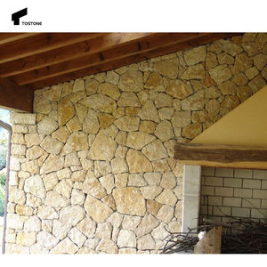 Tostone Terre Tones Usine Taille Personnalisée Extérieur Orange Mur <span class=keywords><strong>Pavé</strong></span> <span class=keywords><strong>Pierre</strong></span> pour Extérieur <span class=keywords><strong>Jardin</strong></span> Paysage Maison Villa Décoration - Product Image 4