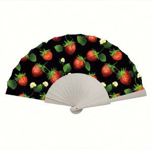 Abanicos de Madera Naturales para Recuerdo de Boda - Product Image 4