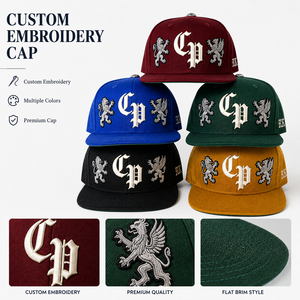 Casquette Snapback OEM pour fabricants, haute qualité, logo 3D personnalisé brodé, style streetwear, casquette de baseball - Product Image 5