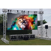 Écran LED de location pour événements et concerts, armoire carrée extérieure 960x960mm, affichage TV LED couleur P4 4K HD