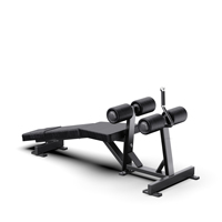 Banco de Pesas Ajustable Comercial, Respaldo de 10 Niveles, Asiento de 3 Niveles, Estructura de Acero Resistente de 350-600 kg, Banco de Fitness