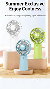 New USB <b>handheld</b> mini portable desktop rechargeable long battery life <b>fan</b> - Product Image 6