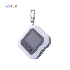 Safewl 제조업체 실외 웨어러블 공기질 감지기 PM2.5 Iaq 먼지 CO2 TEMP HUM 공기질 모니터 - Product Image 2