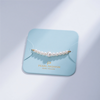 Emballage de bijoux personnalisé en carton chaînes de bracelets carte en papier avec impression de logo pour l'affichage