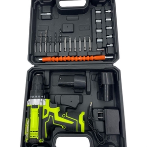 Ensemble perceuse-visseuse à percussion 12V à deux vitesses et outils électriques - Product Image 3