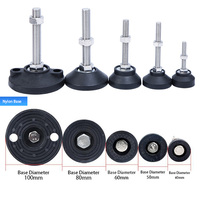 Pieds réglables pour appareil Vis de montage de mise à niveau en acier inoxydable 304 Pieds de mise à niveau réglables M6 M8 M12 M14 M16 M20 M24 M30