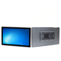Système de contrôle tout-en-un industriel capacitif HD 215 pouces multi-touch avec 8 Go de RAM, 128 Go de stockage et entrée de tension large plage