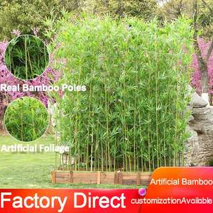 Bambou Artificiel Extérieur Usine Vente Directe Intérieur Extérieur <span class=keywords><strong>Bambo</strong></span> Plante Clôture Bambou Artificiel En Vente - Product Image 2