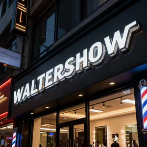 Custom 3D LED Advertising Sign Board Outdoor <b>Wall</b> Mounted Commercial Acrylic Illuminated <b>Signage</b> Letter for Business - Product Image 6