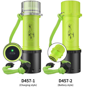 Linterna de Buceo Yunmai T6 5W LED Recargable Tipo C, Luz Nocturna Subacuática Profesional - Product Image 5