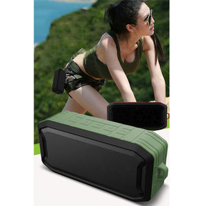 CHXDEV hadiah Speaker nirkabel meja kopi, Speaker meja samping tempat tidur pengisi daya ponsel tahan air Set komputer AUX - Product Image 1