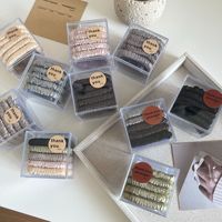 Lot de chouchous en satin doux et fins personnalisés, élastiques pour cheveux, attaches pour queue de cheval, accessoires capillaires pour femmes et filles