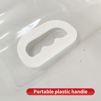 Sac de transport Doypack transparent à grande capacité (1L, 1,5L, 2L, 3L) avec bec verseur pour café et boissons – Personnalisable