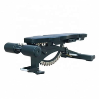 Banc d'entraînement pliable SP de qualité commerciale, robuste, réglable en 3 sections, inclinable et déclinable, pour usage en salle de sport