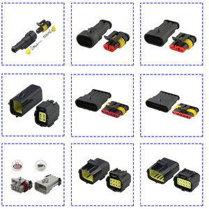 Conector DTM de 3 pines para motocicleta, Conector de 3 polos, impermeable, para coche y motocicleta - Product Image 5