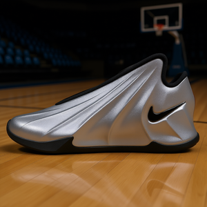 Zapatillas de Baloncesto para Hombre GT Future Metallic Silver con Suela de Goma, Parte Superior Sintética y Forro de Entresuela - Product Image 2