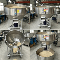 Agitateur mélangeur automatique en acier inoxydable avec moteur pour poudre détergente et aliments, conception verticale, capacité de séchage