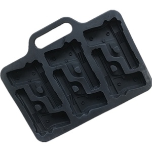 Vente chaude6 cavité pistolet glace grille bricolage Silicone <span class=keywords><strong>chocolat</strong></span> moule maison bricolage pistolet moules <span class=keywords><strong>de</strong></span> qualité alimentaire - Product Image 5