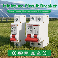 Interruptor Automático en Miniatura (MCB) AC Tipo C L7, 230V, 1P, 2P, 3P, 4P, 6KA, 10A, 16A, 20A, 25A, 32A, 40A, 50A, 63A
