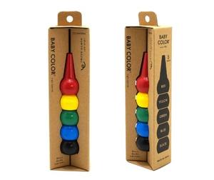 Juego de crayones de construcción educativos AOZORA de Japón para niños, 5 colores, pigmento/polietileno, duro, suave, no tóxico, juguete artístico divertido - Product Image 1