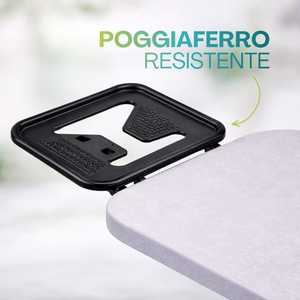 Asse da Stiro Pieghevole 147x34 Cm con Supporto per Ferro da Stiro, Altezza Regolabile in 2 Posizioni - Product Image 5