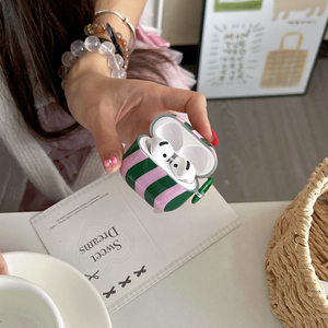 Funda brillante para auriculares Wave Stripes para <span class=keywords><strong>Apple</strong></span> Airpods 1 2 3 <span class=keywords><strong>Pro</strong></span> 2 funda protectora para auriculares inalámbricos caja de carga para Airpods 4 - Product Image 5