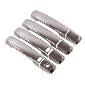 Cubiertas Cromadas ABS WZXD para Manijas de Puerta Laterales, Accesorios Exteriores para Qashqai 2007-2013 - Product Image 1