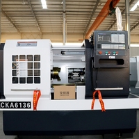 Tour CNC de type suisse Sumore 1500mm tour à plat Machine tour CNC traitement Ck6136