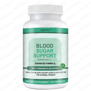 Cápsulas de soporte de azúcar en sangre saludable de etiqueta privada OEM 120 recuento de <span class=keywords><strong>zinc</strong></span> amargo y vitamina C al por mayor para adultos - Product Image 1