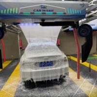 Lavadora de Autos Automática de Bajo Ruido para Uso en Interiores y Exteriores, Equipada con Sistema de Secado, Lavadora de Autos a Presión sin Contacto