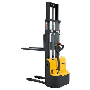 Electric Stacker Xilin Electric Lift 1000kg/1200kgs/1500kgs With 1.6-3.5M Walkie Pallet Stacker Forklift