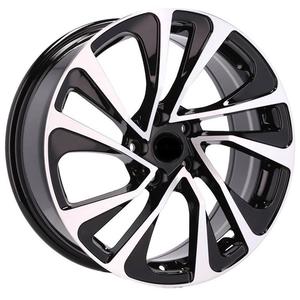 Cerchi in Lega di Alluminio JZB da 18 Pollici 5x108 Neri Multi-Raggio Adatti per <span class=keywords><strong>CITROEN</strong></span> C5 C6 <span class=keywords><strong>C4</strong></span> <span class=keywords><strong>Grand</strong></span> <span class=keywords><strong>Picasso</strong></span> PEUGEOT 5008 Nuovi - Product Image 2